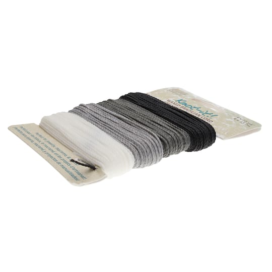 Beadsmith® Knot-it!™ Day & Night Waxed Brazilian Cord